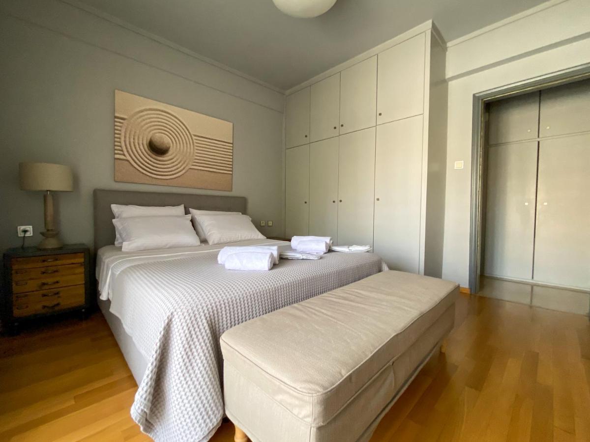 Lovely Luxurious Modern Apartment In Thessaloniki Exterior foto