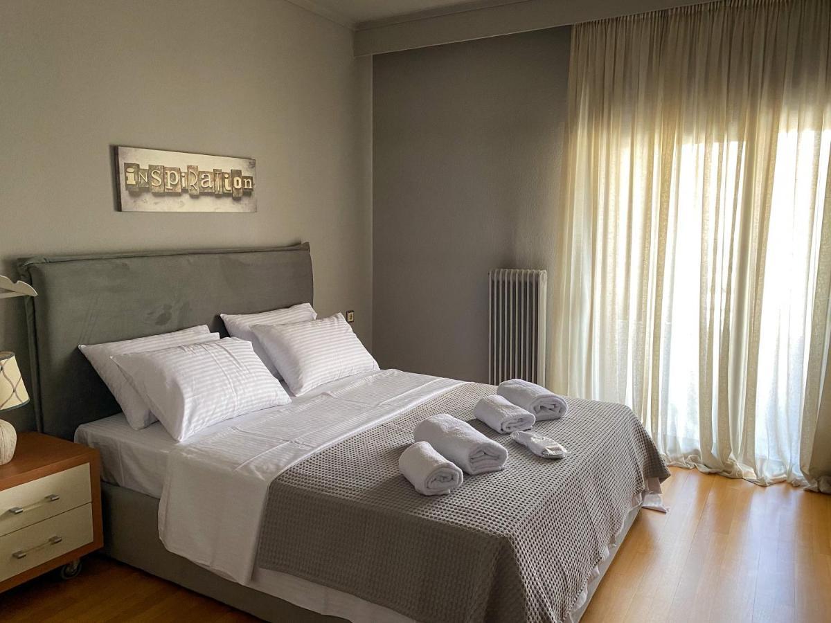 Lovely Luxurious Modern Apartment In Thessaloniki Exterior foto
